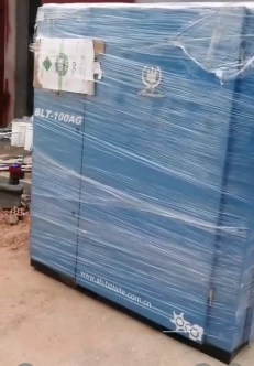 睿寂行螺桿空壓機到達客戶現場