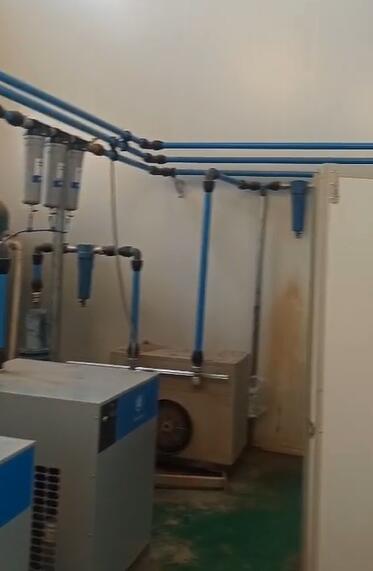 睿寂行空壓機(jī)捷能管道