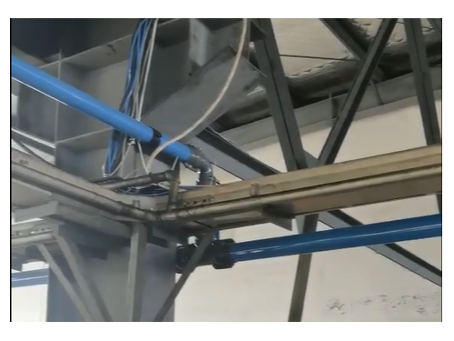 空壓機節能管道項目安裝完成！