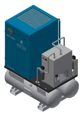 博萊特激光切割專用空壓機一體機