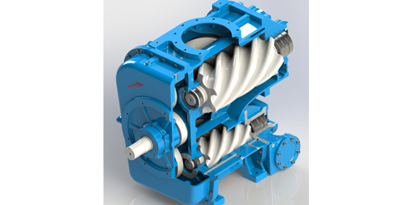 兩級壓縮空壓機主機